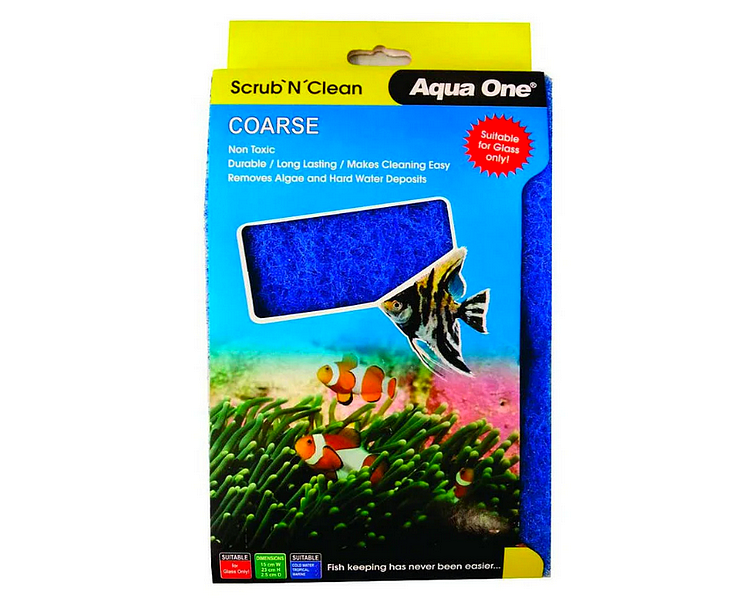 Aqua One Scrub N Clean - Coarse Large